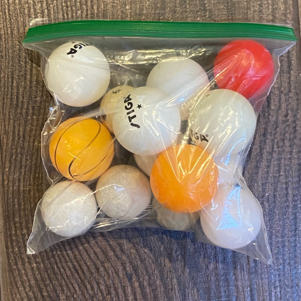 Lot of Ping Pong & Foosball Balls